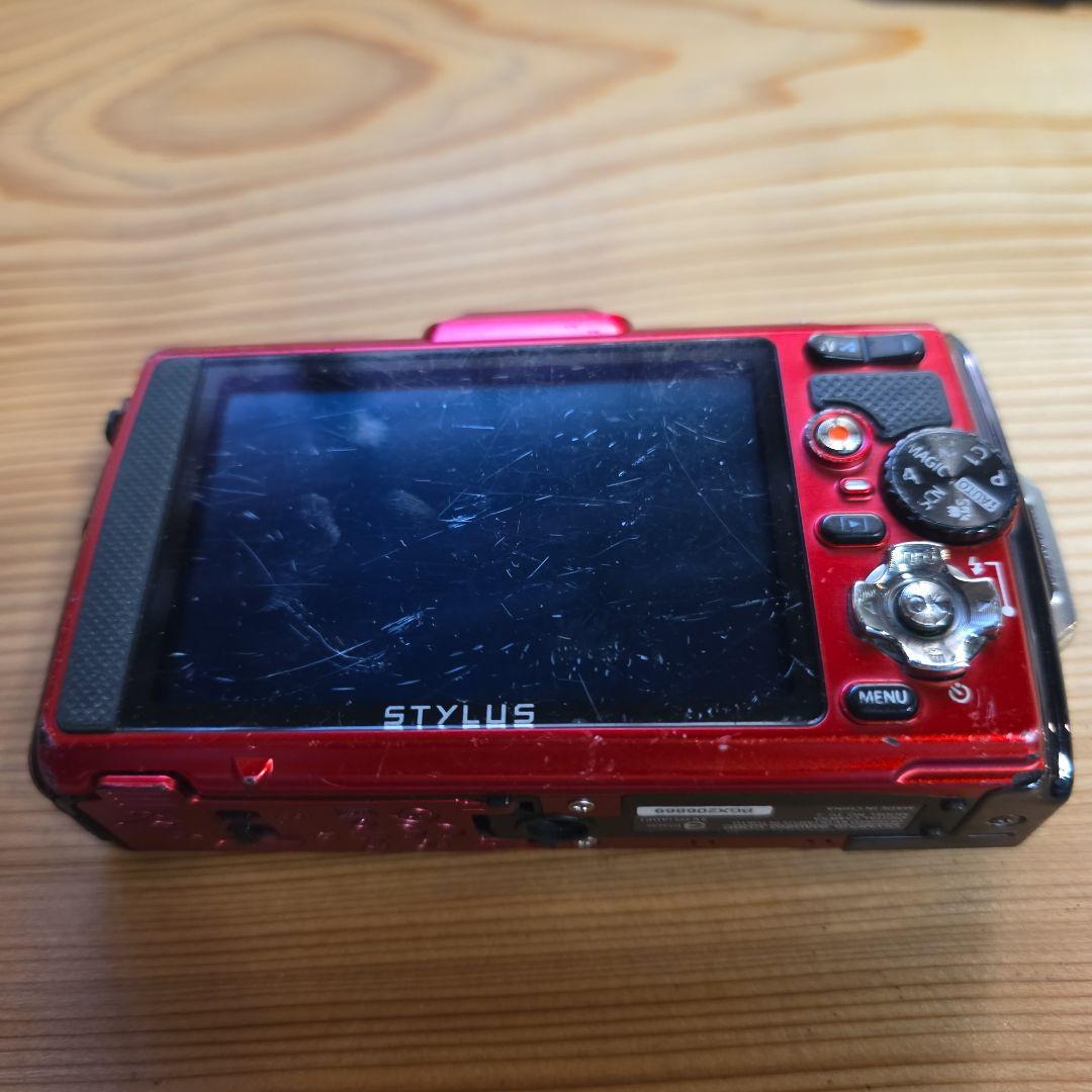OLYMPUS STYLUS TG-2 レッド カメラ　ウォータープルーフ