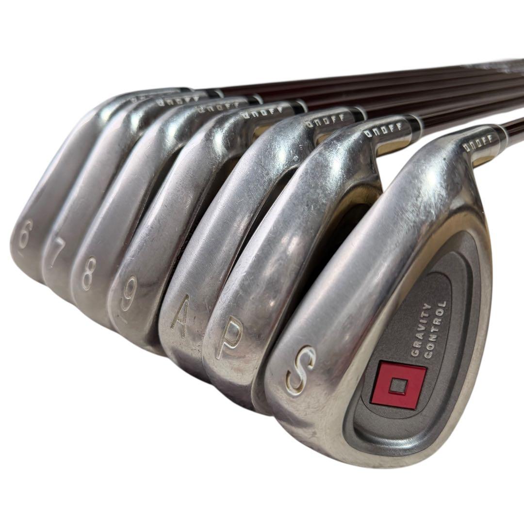 【初心者向】ONOFF レディース アイアン7本 L 右用 LP-408I