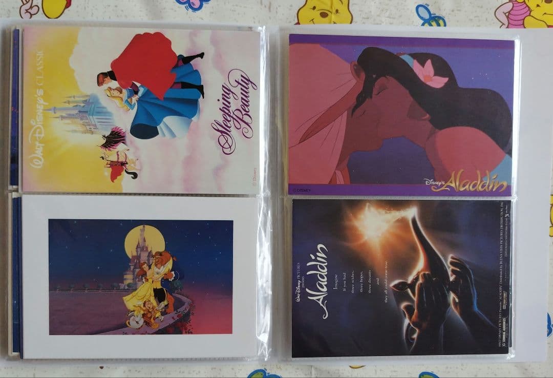 ディズニーポストカードまとめ売り　 （ファイル①）