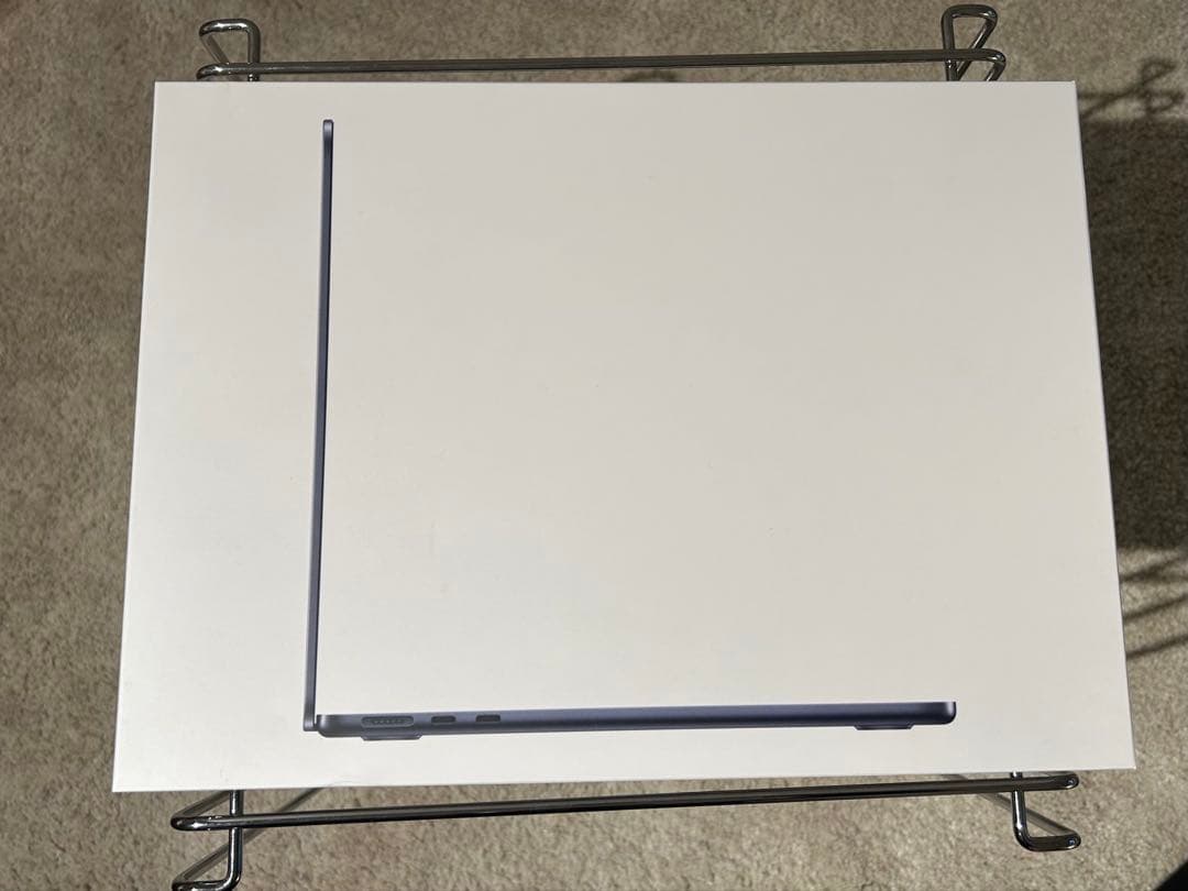 macbookair m2 13.6インチ 256GB ミッドナイト&保護ケース