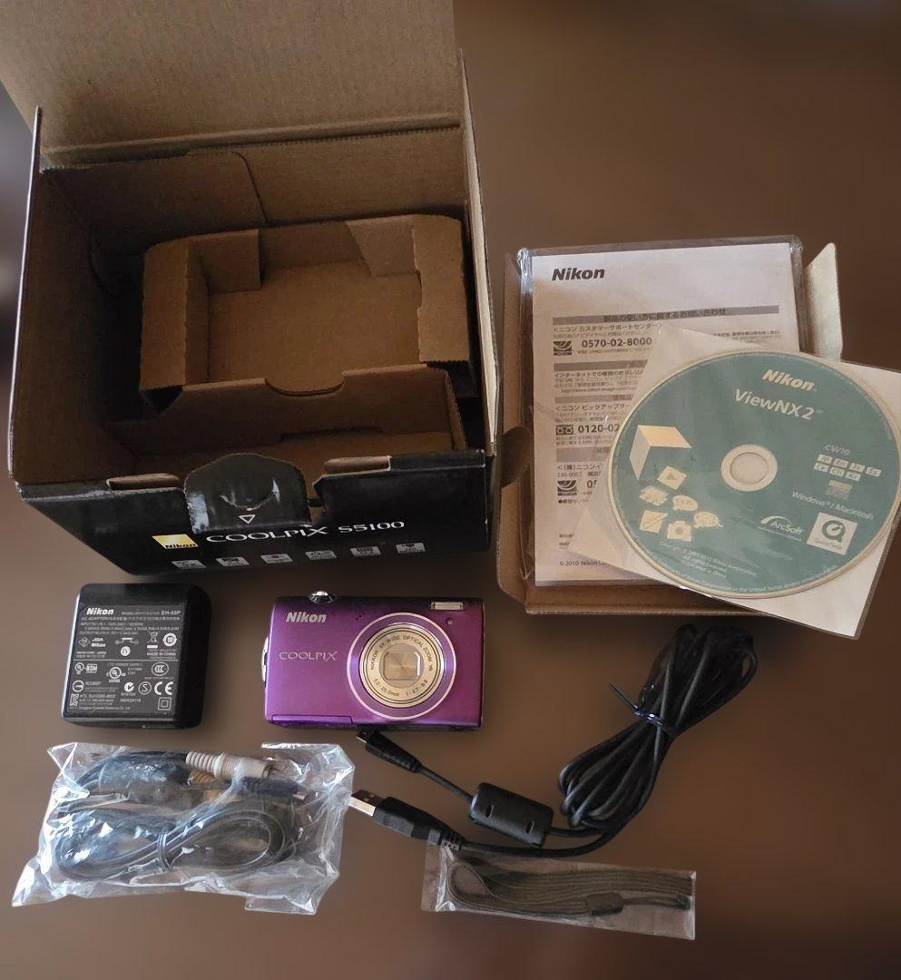 Nikon COOLPIX S5100 パープル 本体