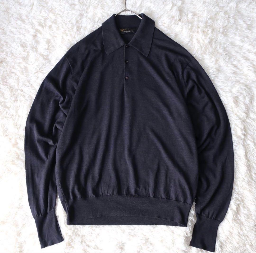 KAPTAIN SUNSHINE JOHN SMEDLEY ポロシャツ XL