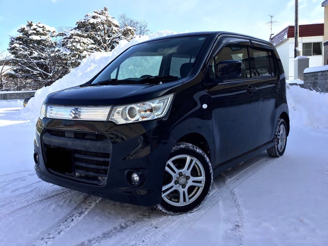 ★車検2年付★ワゴンRスティングレー4WD ナビTV Bカメラ 女性ドライバー