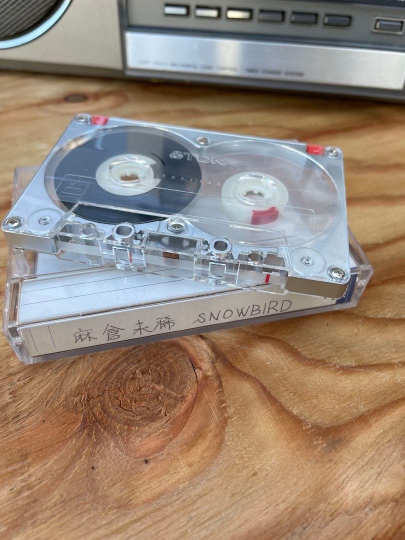 【ジャンク】AIWA CS75X アイワ ステレオラジオカセットレコーダー