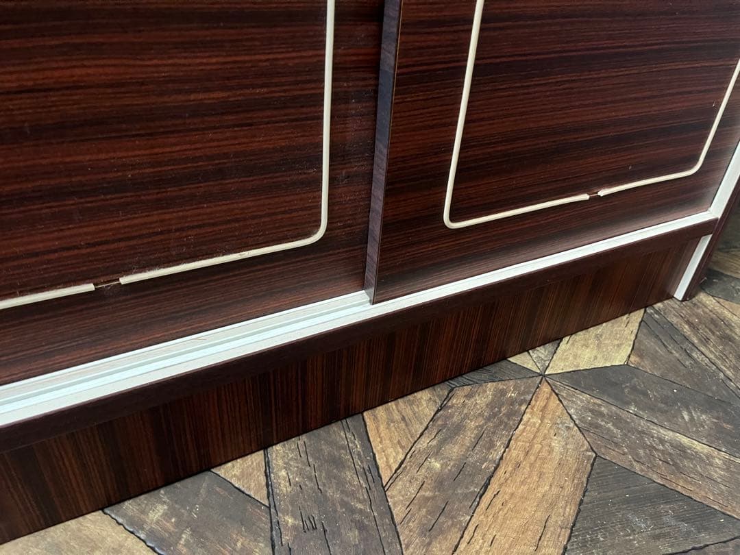 飾り棚 昭和レトロ 食器棚 レトロポップ インテリア 当時物 アンティーク