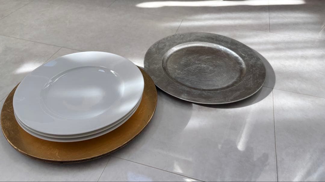 リチャードジノリお皿とプレートチャージャーセット