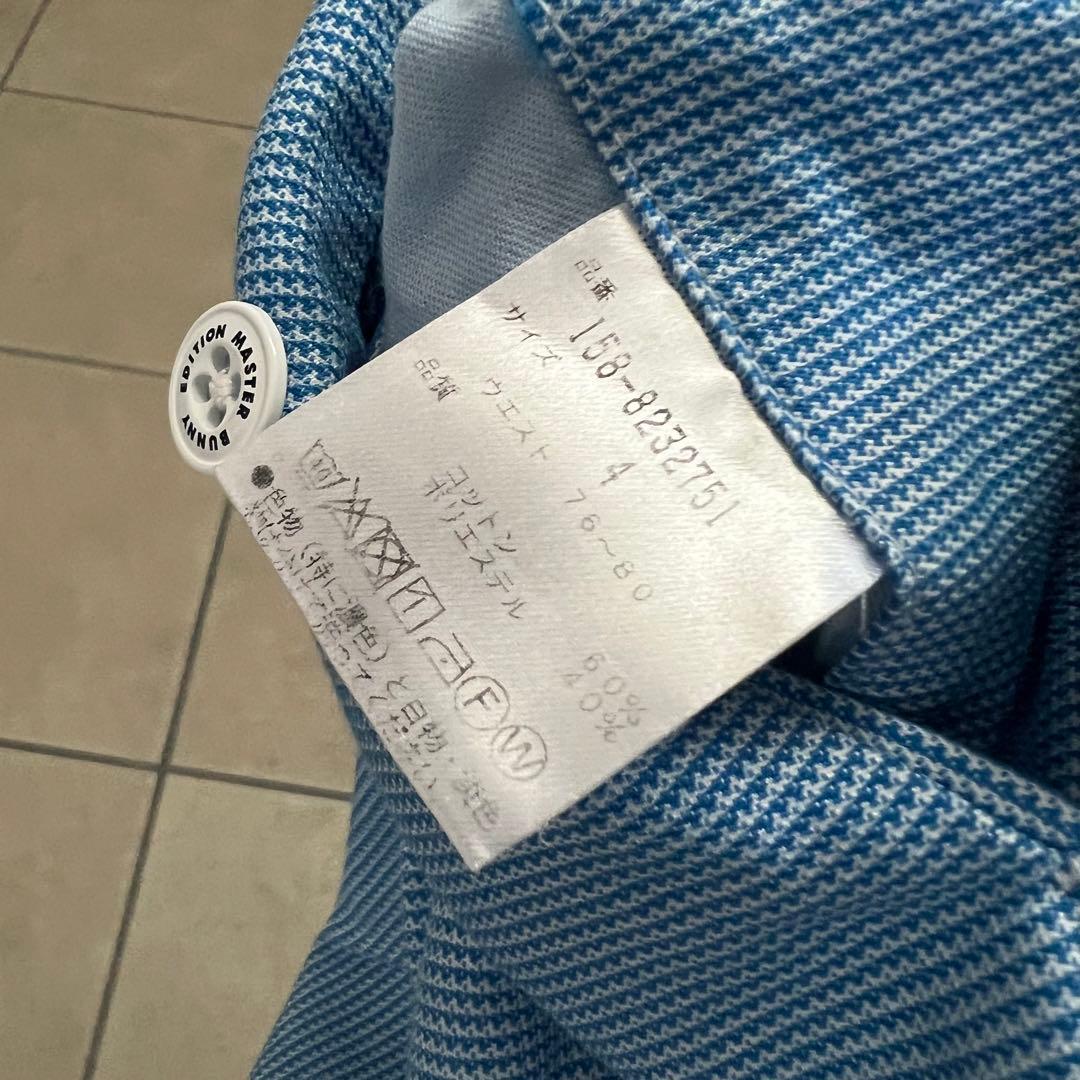 パーリーゲイツ　マスターバニー　セットアップ　メンズ　ゴルフ　シャツ　パンツ M