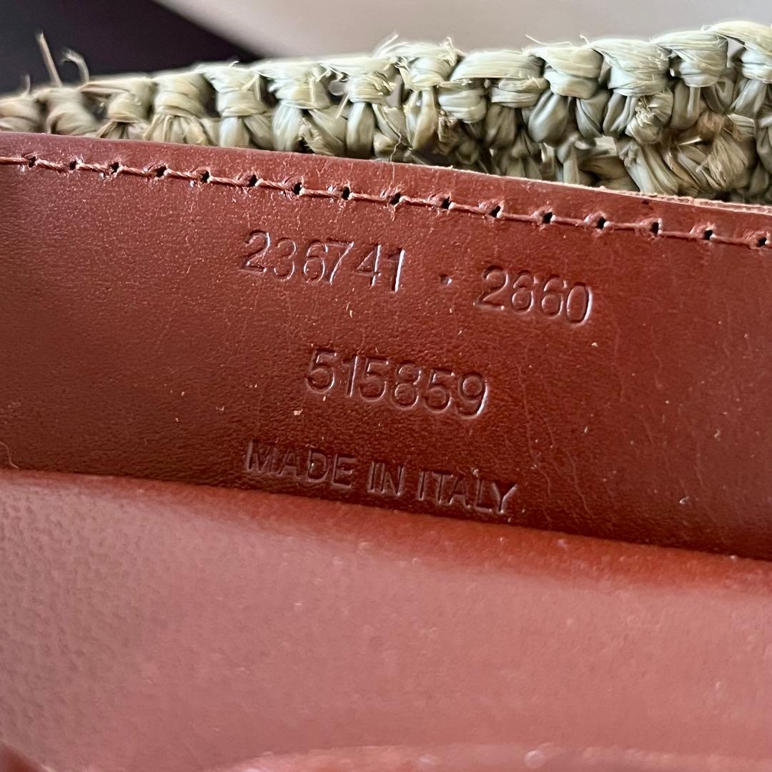 BALENCIAGA バレンシアガ ラフィア ストローバッグ カゴバッグ