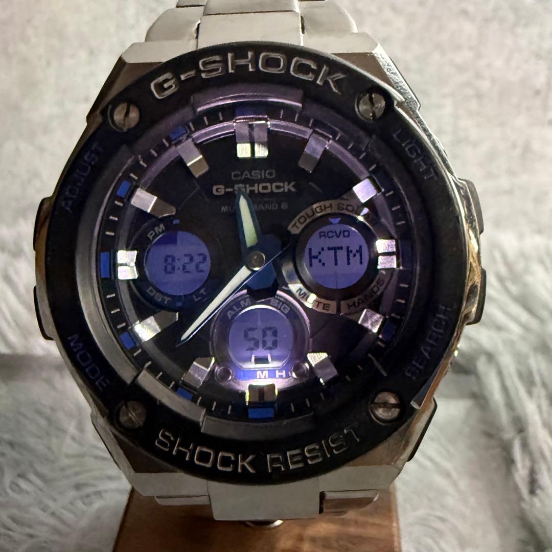 ※上田　G-SHOCK G-STEEL GST-W100D 電波ソーラー