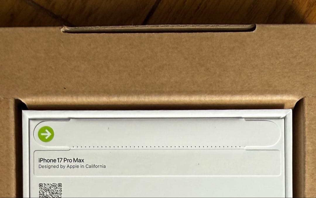 iPhone17promax512GBコズミックオレンジ新品未開封SIMフリー