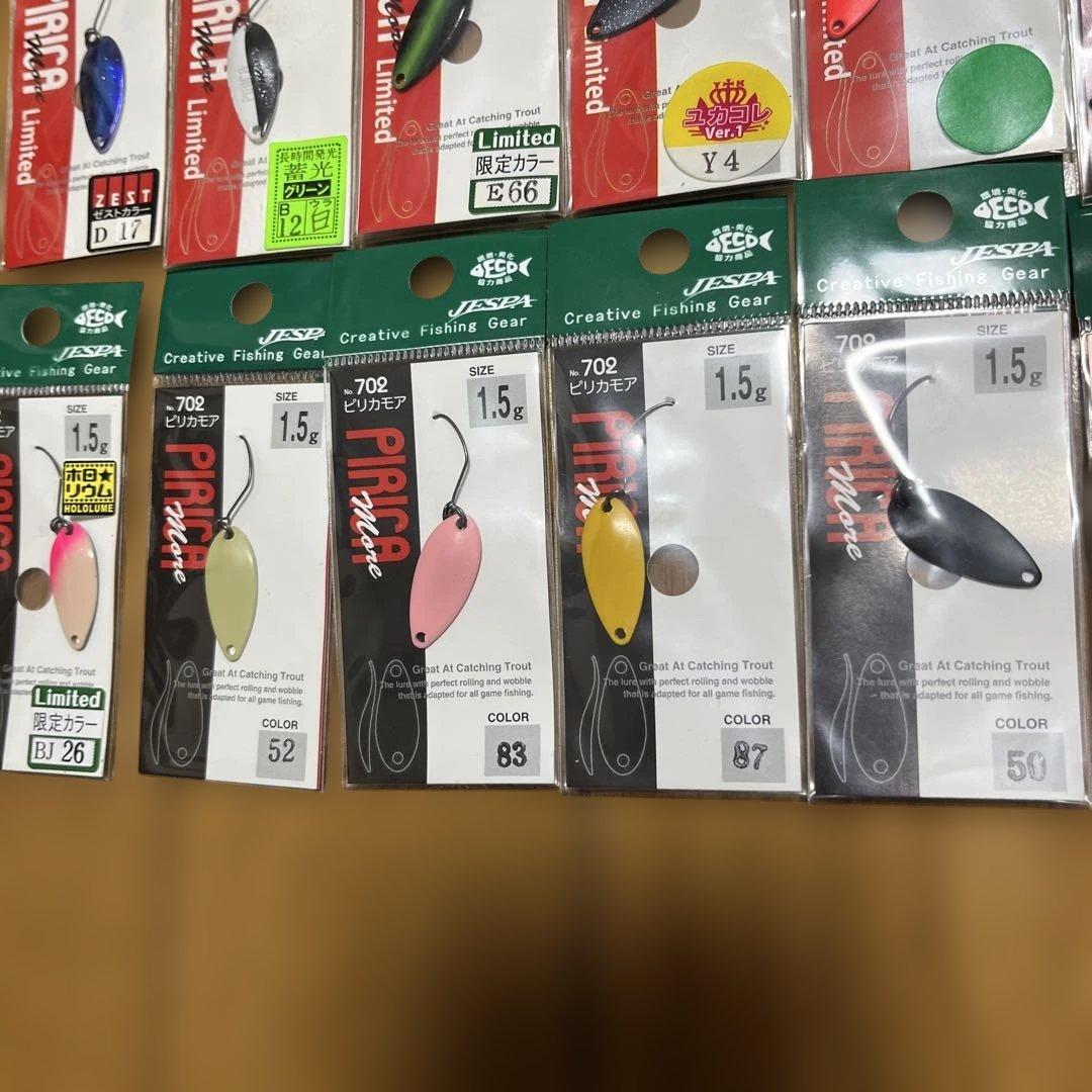 早い者勝ち！　新品　ヤリエ　トラウト　エリア用　スプーン75個セット