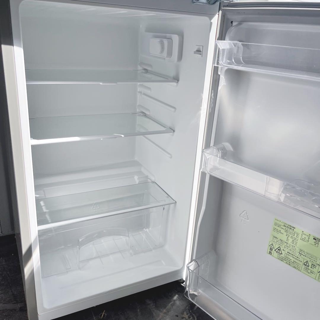 202取付無料！新生活応援 SHARPシルバー冷蔵庫おしゃれホワイト洗濯機セット