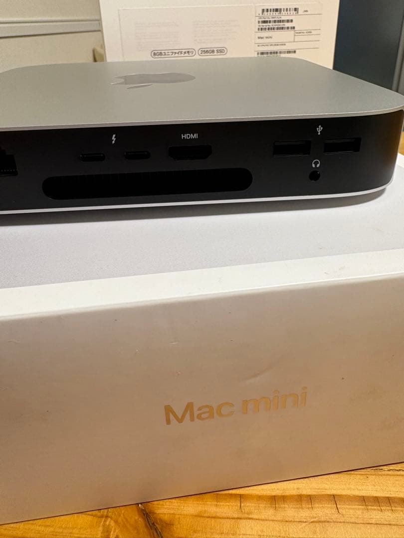 【訳あり】箱潰れMac mini M2｜8GBメモリ256GB SSD｜2023