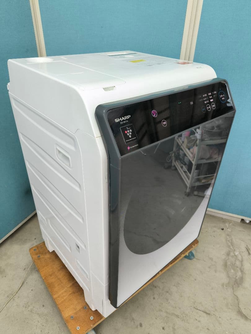 2022年製　シャープドラム式洗濯乾燥機11k /6k ES-W114　洗剤自動