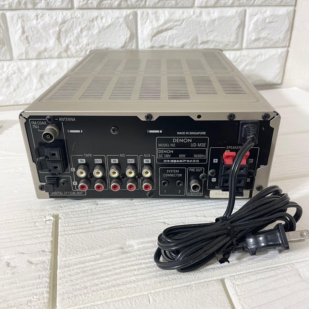 【外観極美品】デノン CDレシーバー UD-M3E 音出しOK