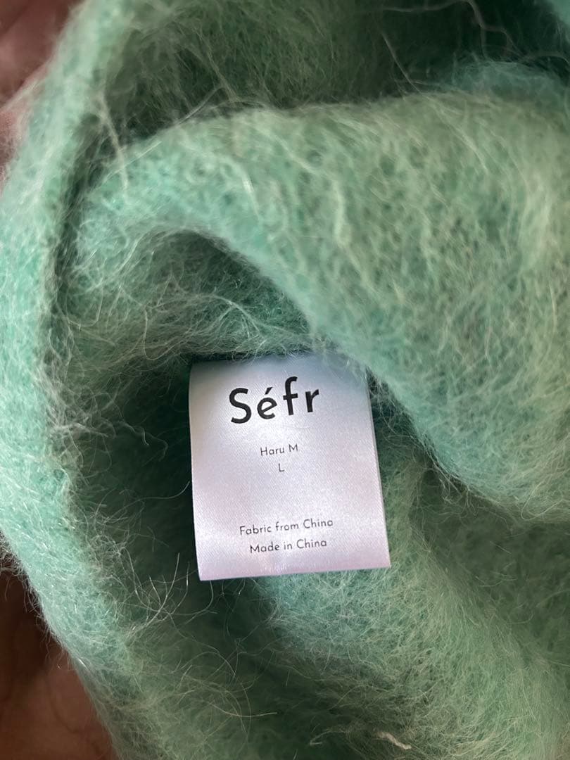 即発送！新品　L Séfr sefr Haru ニット　セーター
