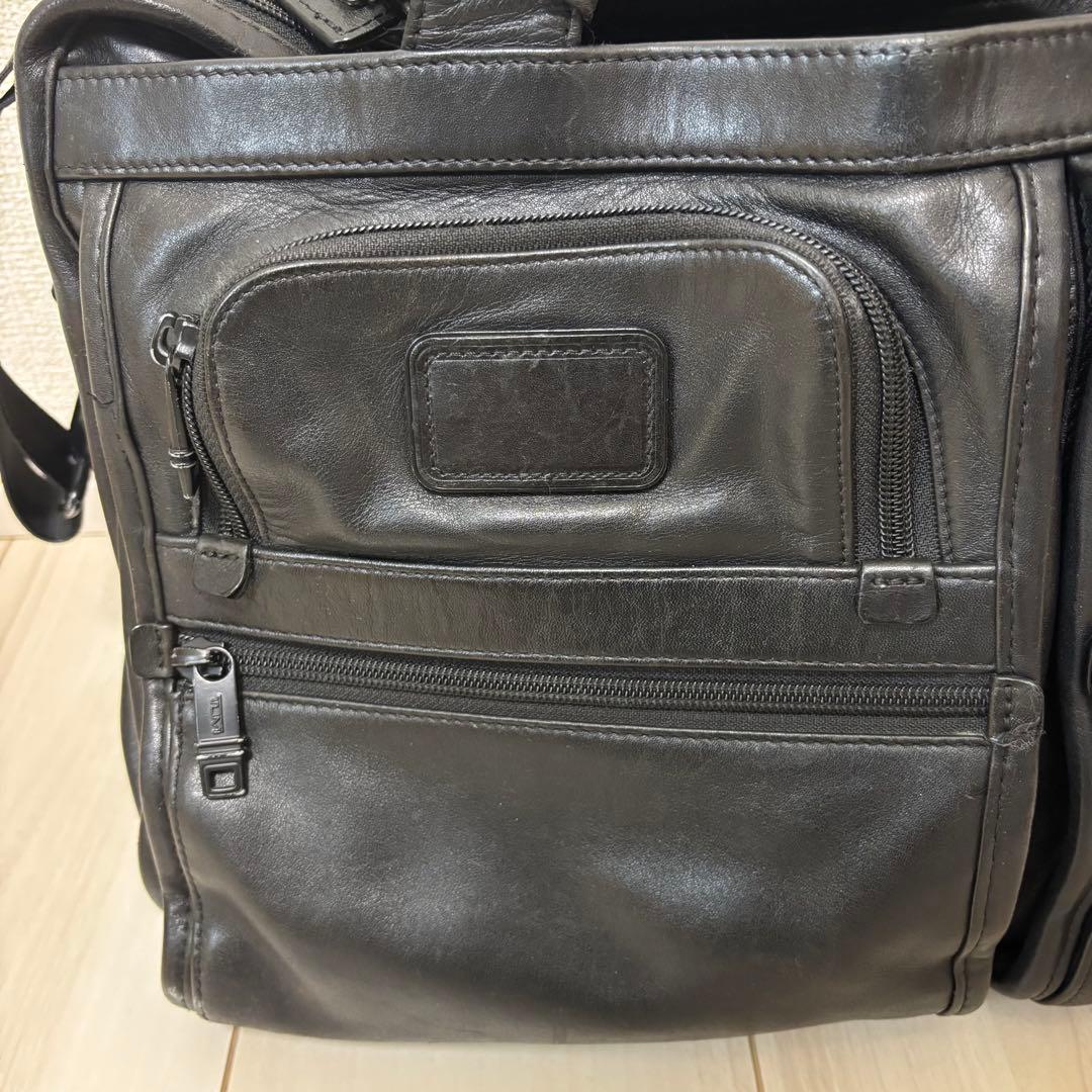 TUMIバッグ エクスパンダブル・オーガナイザー　96141 レザー　本革