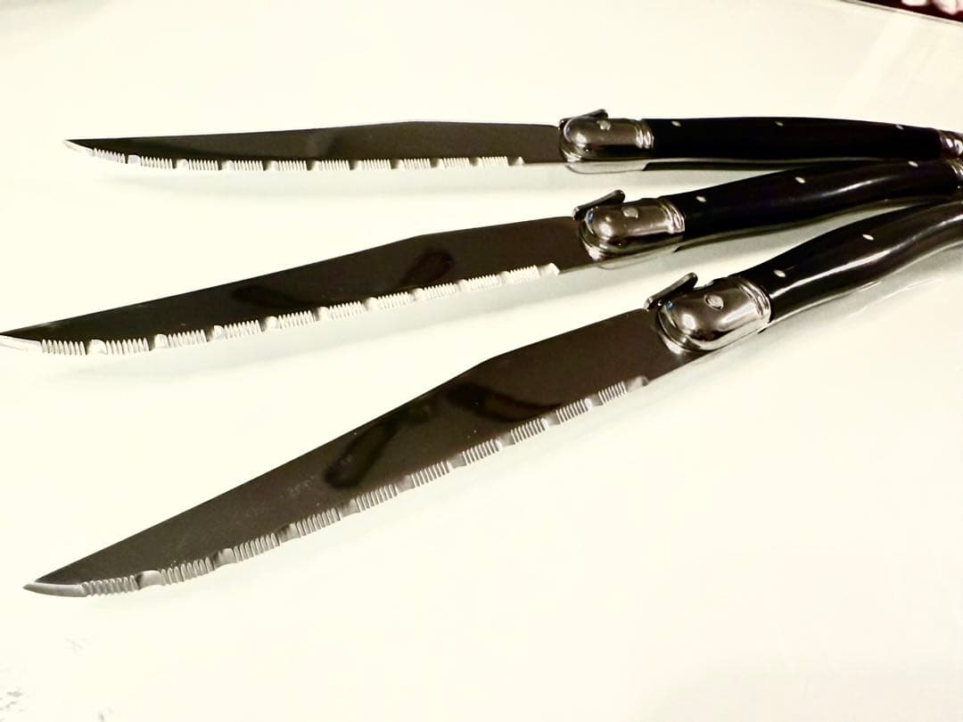 Laguiole elite カトラリーセット 24本入り　ブラック