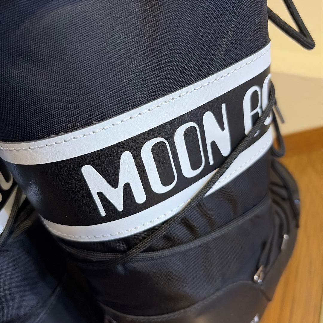 MOON BOOT ムーンブーツ ブラックバックホワイト 39/41 美品