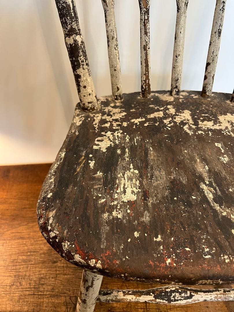 ペイントチェア ビンテージ アンティーク シャビー ジャンク