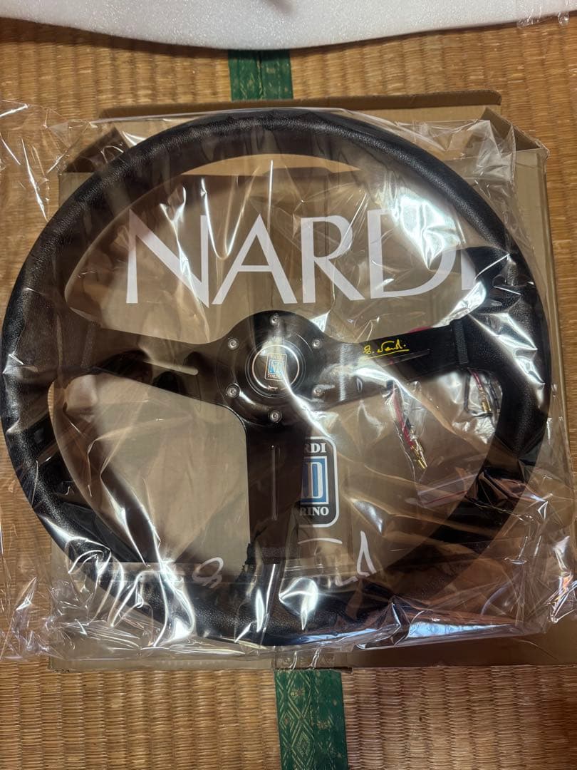 NARDI スポーツステアリングホイール 本体ホーンボタン付き❣️金欠緊急値下げ‼️
