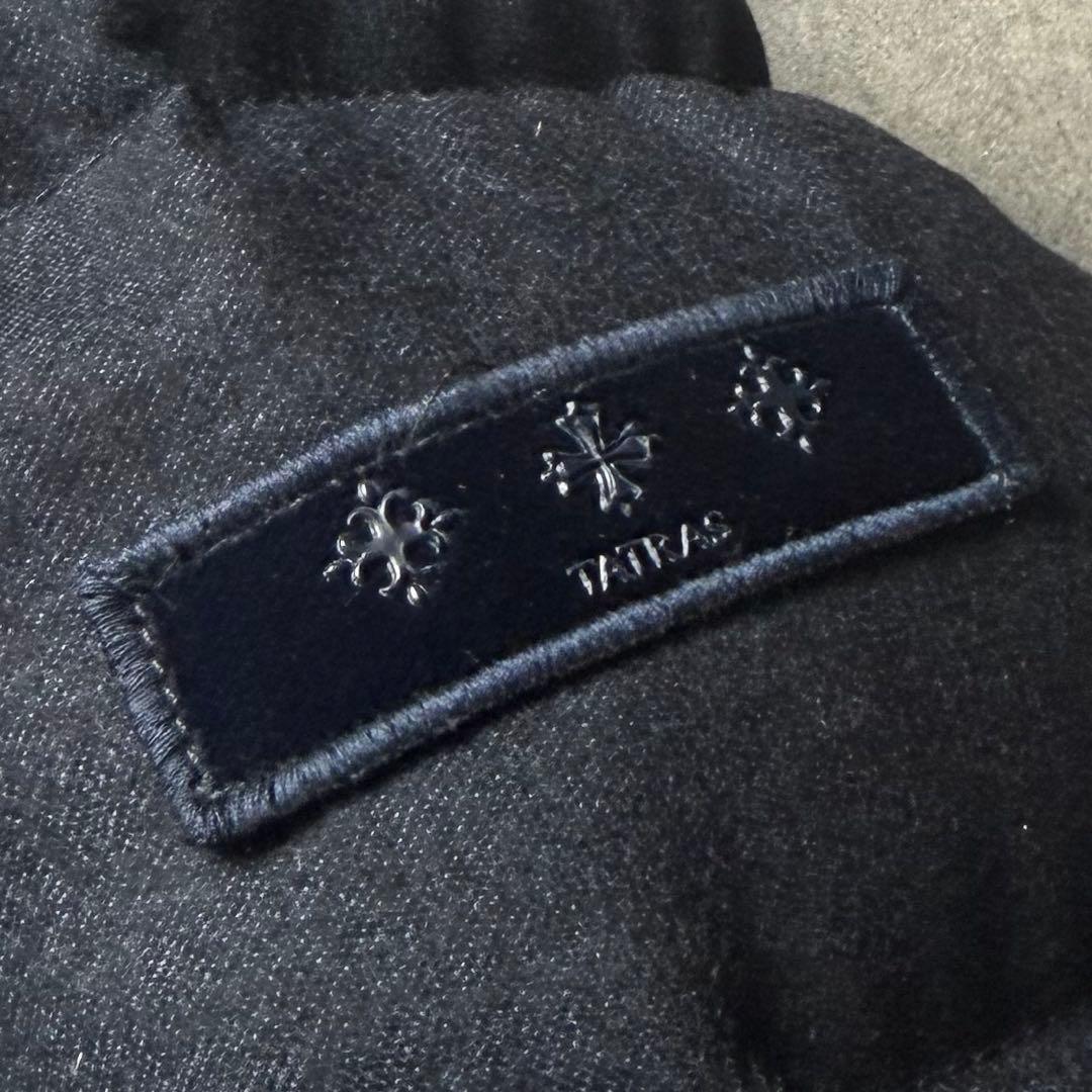 美品 TATRAS ダウン アウター ERCOLE カシミヤ ウール 肉厚 02