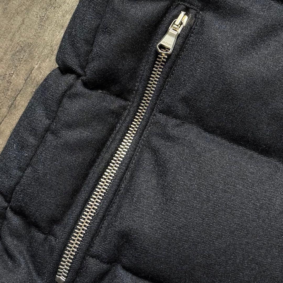 美品 TATRAS ダウン アウター ERCOLE カシミヤ ウール 肉厚 02