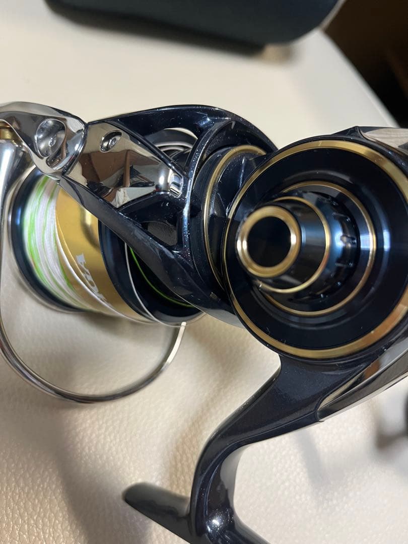 20ソルティガ10000p slp14000スプールに交換