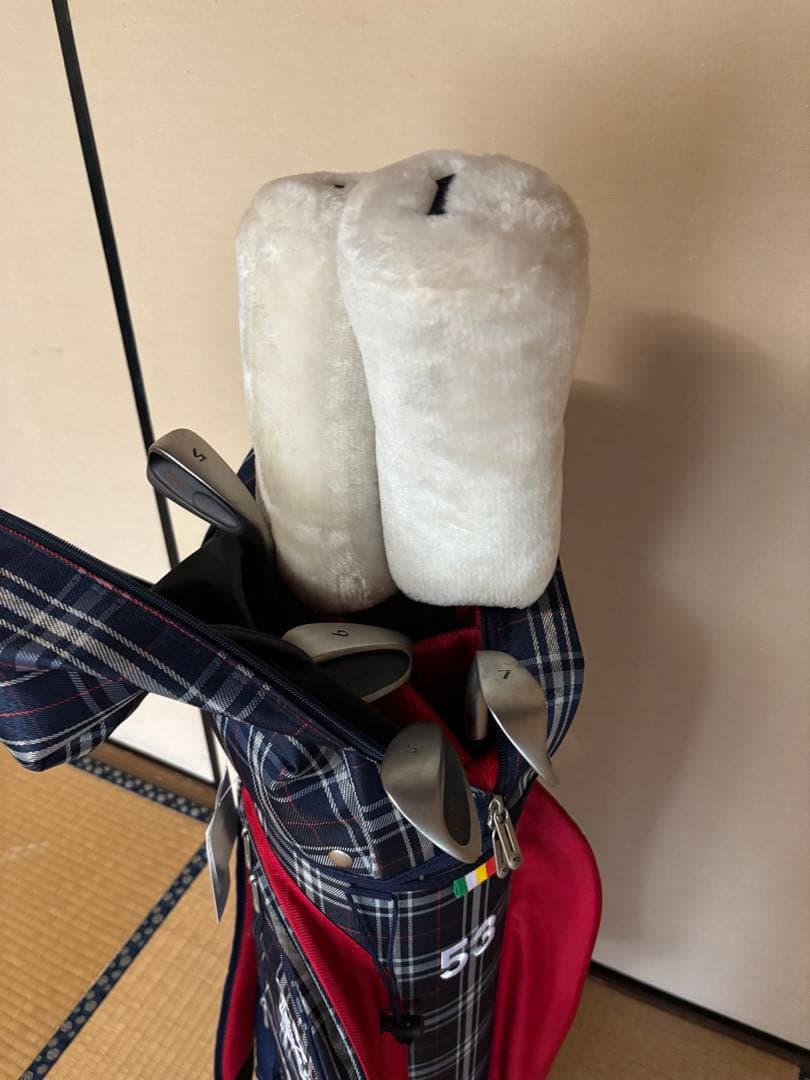 アーノルドパーマー / キャディバッグ 軽量 ミズノレディースハーフゴルフセット