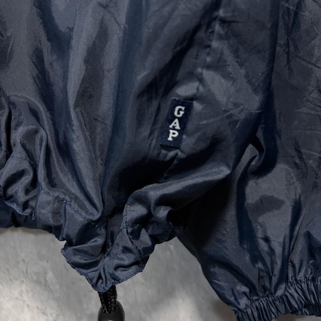 OLD GAPアノラックパーカーLネイビー90sオールドギャップ古着ナイロン