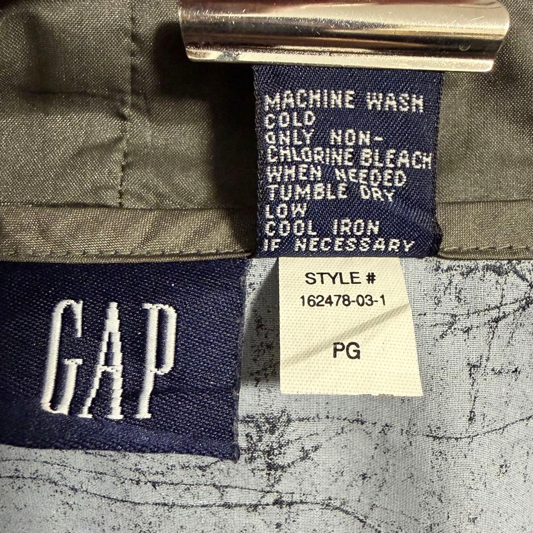 OLD GAPアノラックパーカーLネイビー90sオールドギャップ古着ナイロン