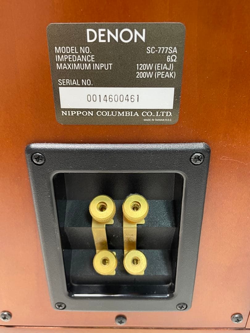 DENON ブックシェルフスピーカー SC-777SA