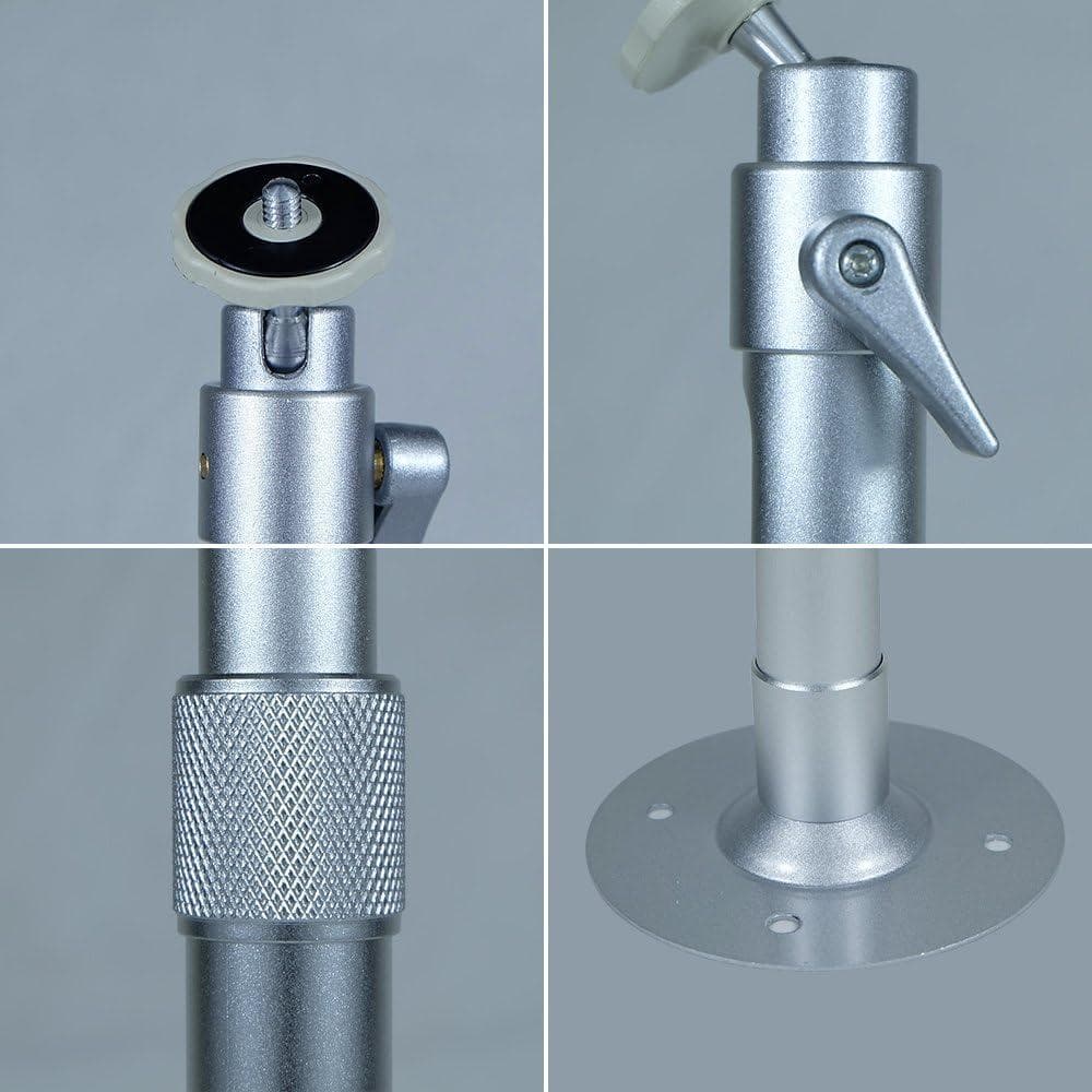 高耐荷重プロジェクター天吊り金具・調節可能重量5kg対応・360度回転可・軽量デ