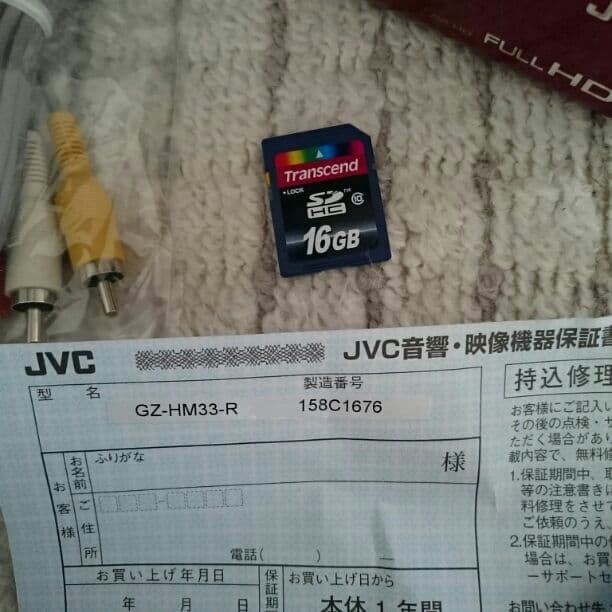 ＪＶCビデオカメラ