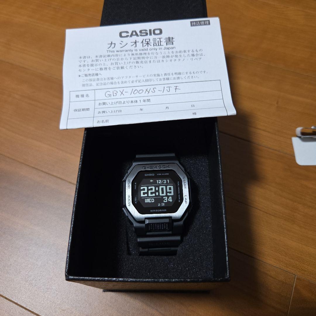 時計 CASIO G-SHOCK GBX-100NS-1JF