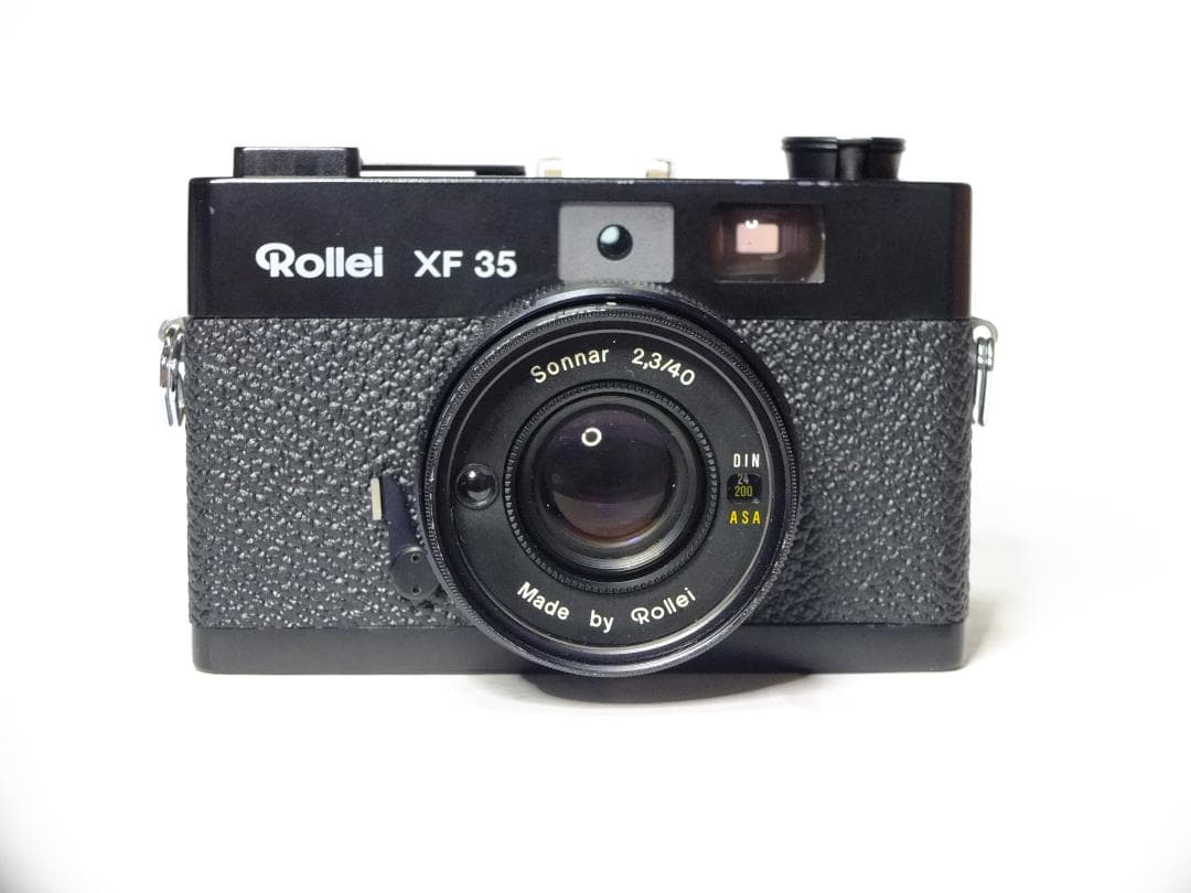 【実写確認整備品】ローライXF35／ゾナー40mmf2.3・Pフィルター付