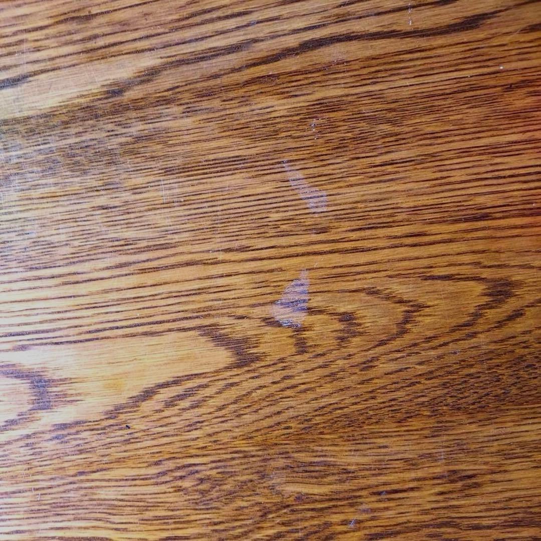 【美品】葉山ガーデン 葉山家具 ナラ材 一枚板 学習机 デスク