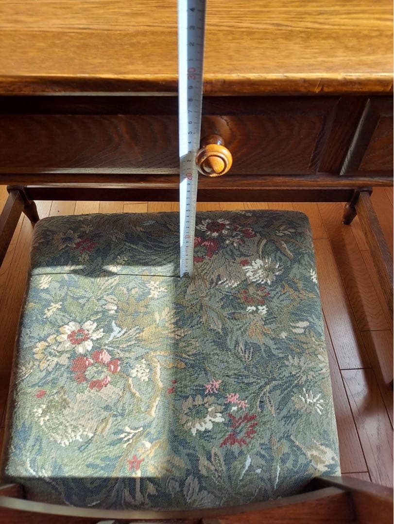 【美品】葉山ガーデン 葉山家具 ナラ材 一枚板 学習机 デスク