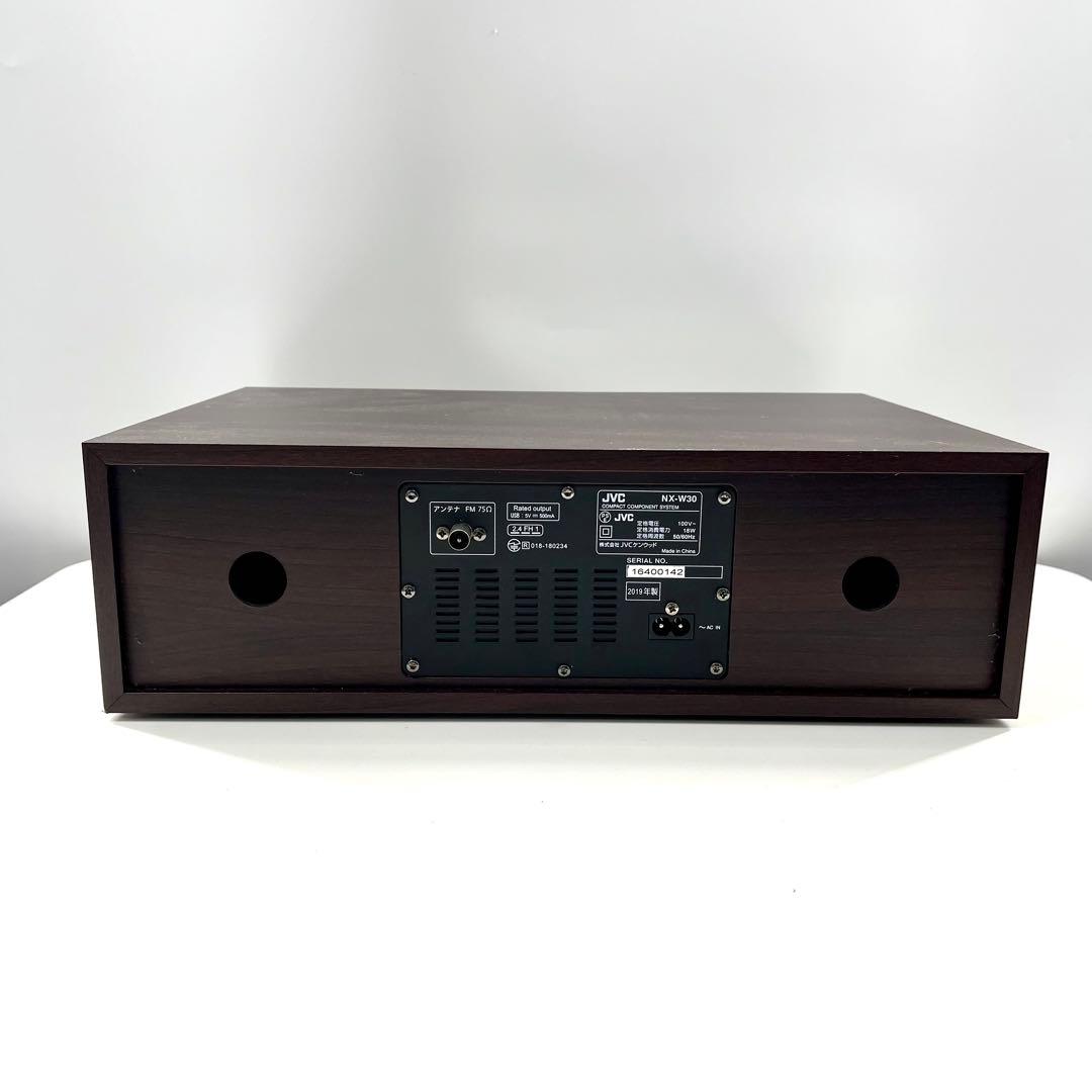 JVC NX‑W30 ミニコンポ Bluetooth CD/FM/USB