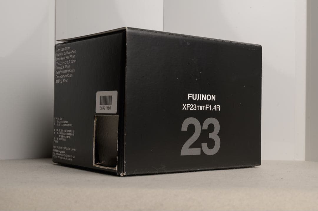 値↘︎FUJIFILM (富士フイルム）XF23mm F1.4 R 角フード付