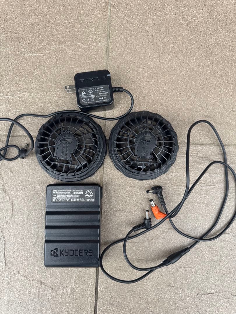 バートル 19vファンバッテリーセット