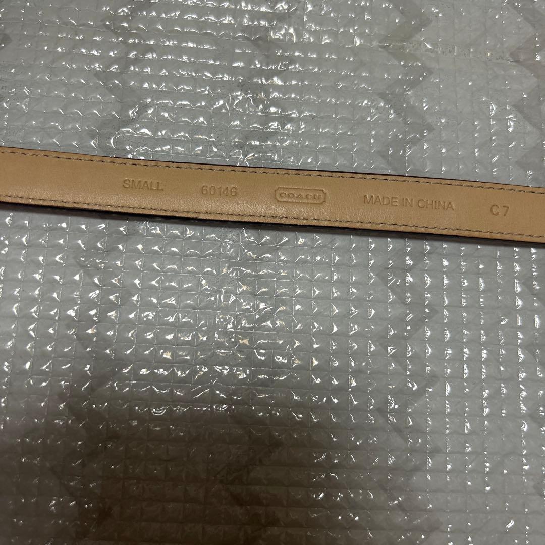 COACH ピンク レザー 首輪とリードセット