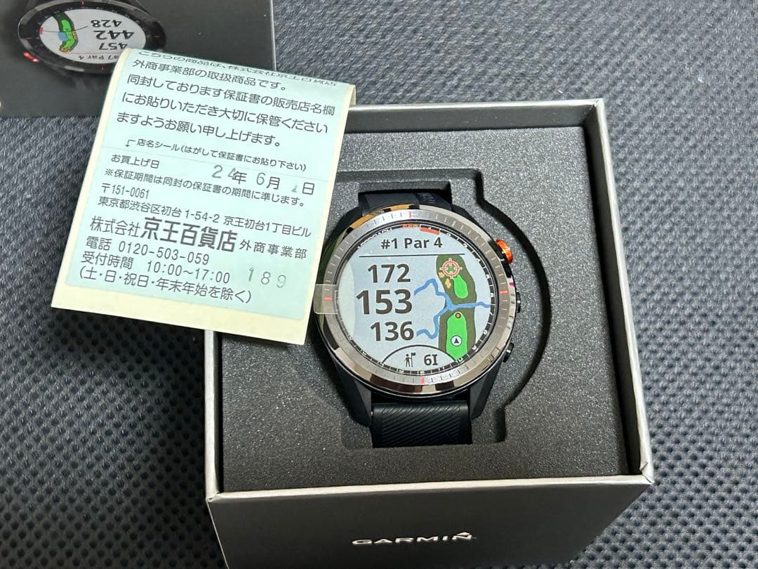 GARMIN APPROACH S62 GPSナビ 未使用品
