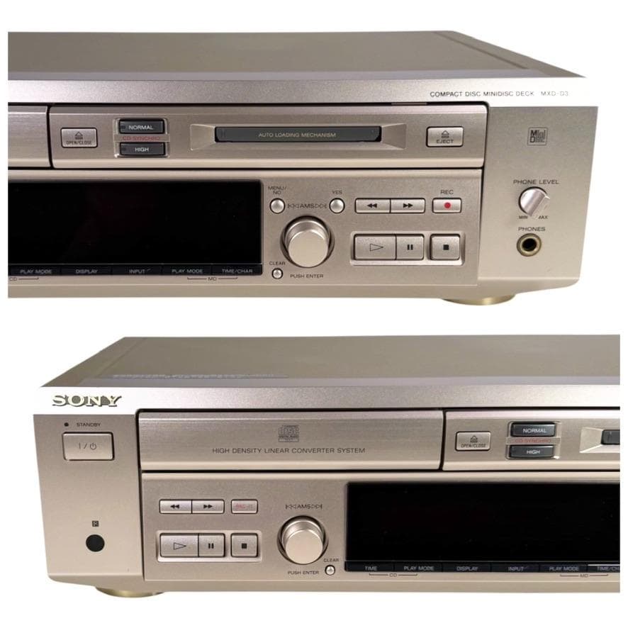 SONY ソニー MXD-D3 CDプレーヤー/MDレコーダー 一体型デッキ