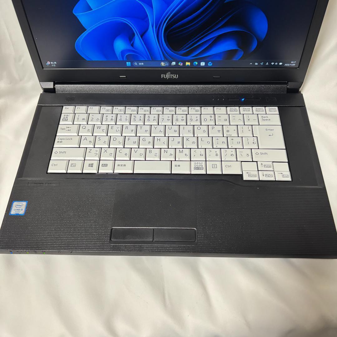 F07B【美品】15.6型FHD/i5第6世代/8GB/SSD256GB d