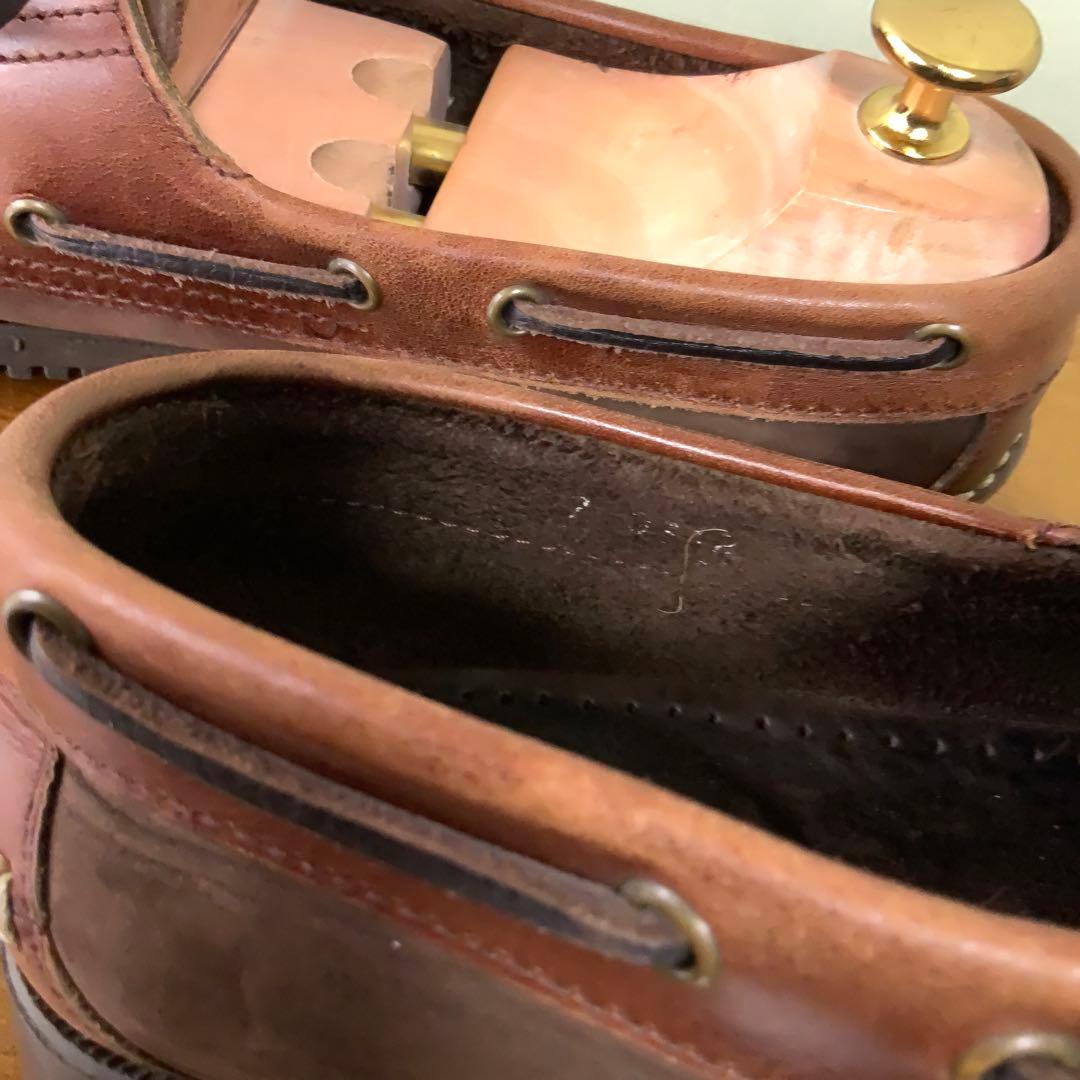 ParabootバラブーツBarthバース デッキシューズ ヌバックレザーコンビ