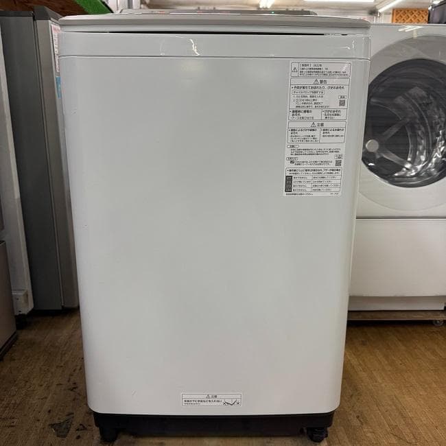 地域限定送料無料　美品 パナソニック 10㎏ 全自動洗濯機 NA-FA100H9