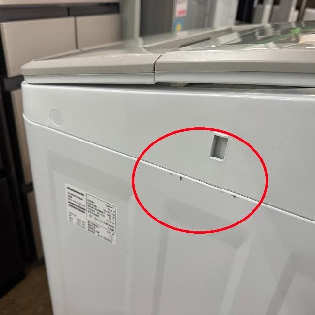地域限定送料無料　美品 パナソニック 10㎏ 全自動洗濯機 NA-FA100H9