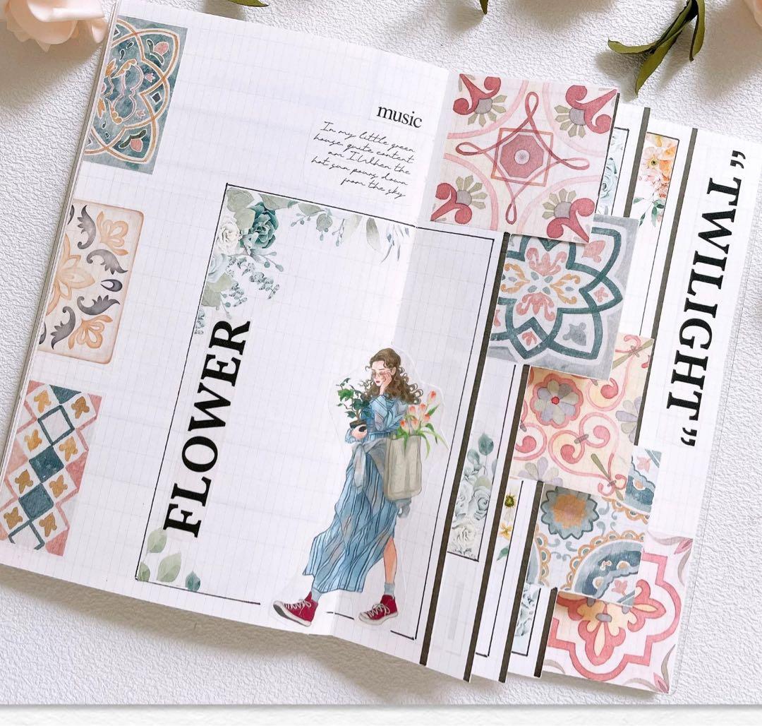 ⭐️SALE⭐️WT《地中海角落》海外マスキングテープ　マステ 【1944】