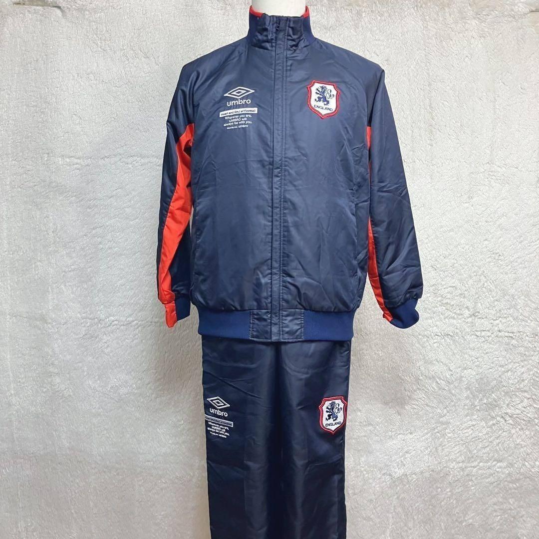 00s アンブロ イングランド ジャージ 上下 セット デサント製 Mサイズ